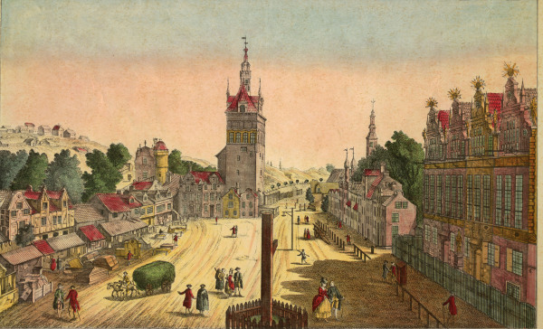 Danzig, Kohlenmarkt from Balthasar Friedrich Leizel