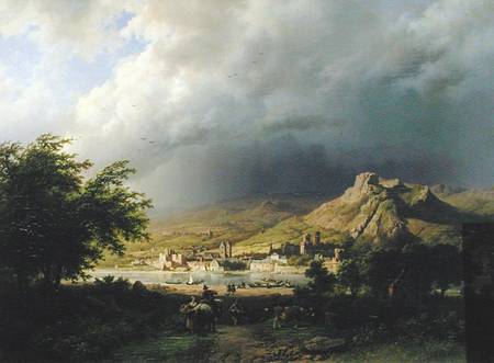 A Coming Storm from Barend Cornelisz. Koekkoek