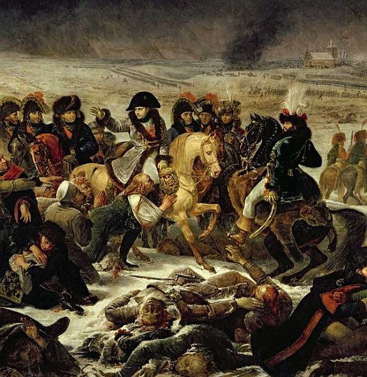 Napoleon on the Battle Field of Eylau, 9th February 1807, 1808 (detail of 18910) from Baron Antoine Jean Gros