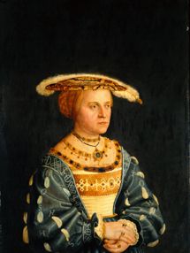 Susanna von Brandenburg from Bartel Beham