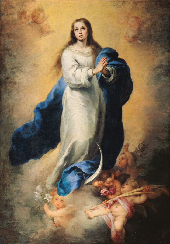 Immaculata vom Escorial from Bartolomé Esteban Perez Murillo