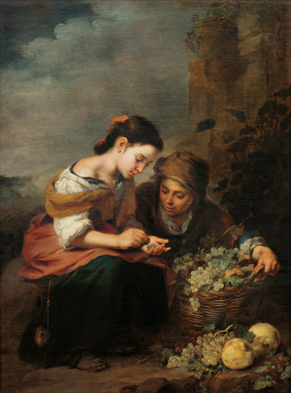Die kleine Obsthändlerin from Bartolomé Esteban Perez Murillo