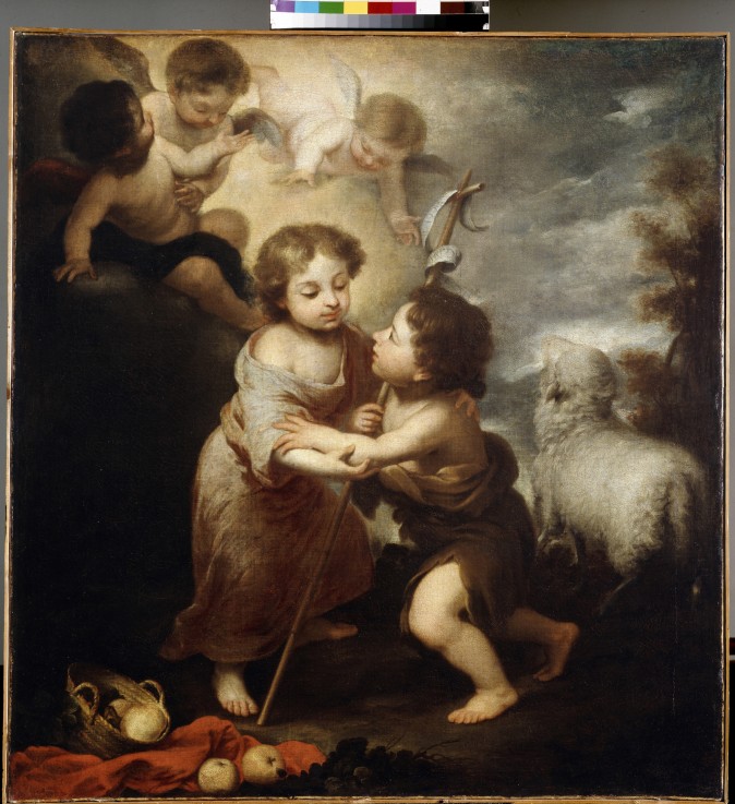 Christ and John the Baptist as Children from Bartolomé Esteban Perez Murillo