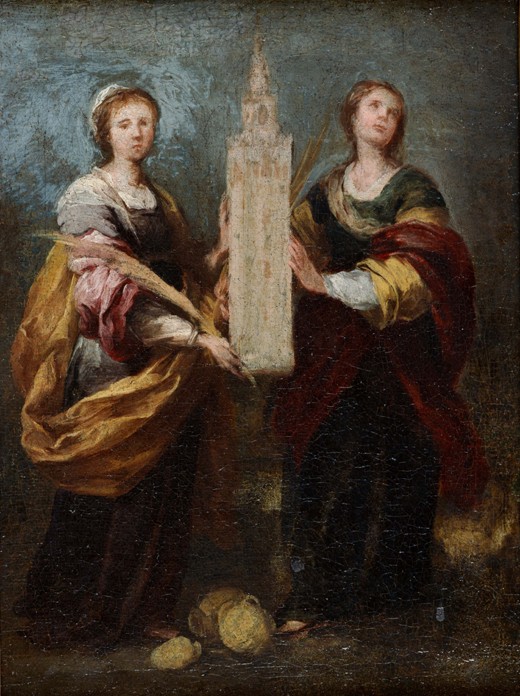 Saints Justa and Rufina from Bartolomé Esteban Perez Murillo