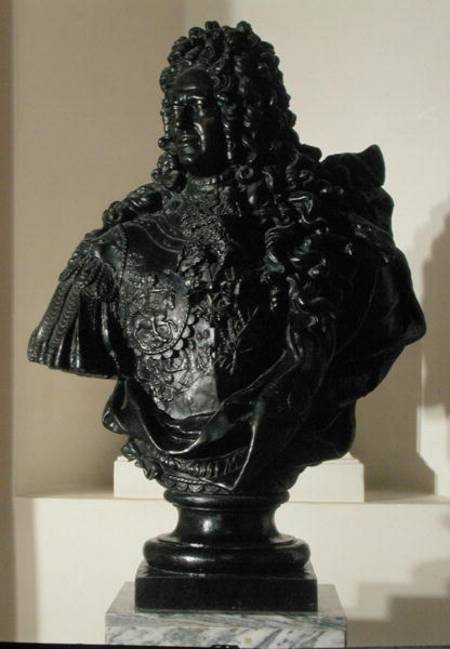 Portrait bust of Alexander Menshikov from Bartolomeo Carlo Rastrelli