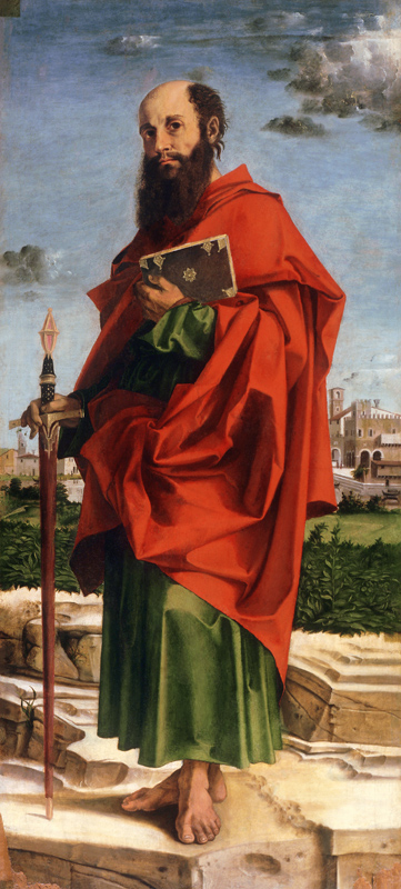 Saint Paul from Bartolomeo Montagna