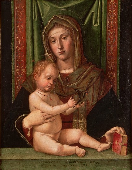 Madonna and Child from Bartolomeo Montagna