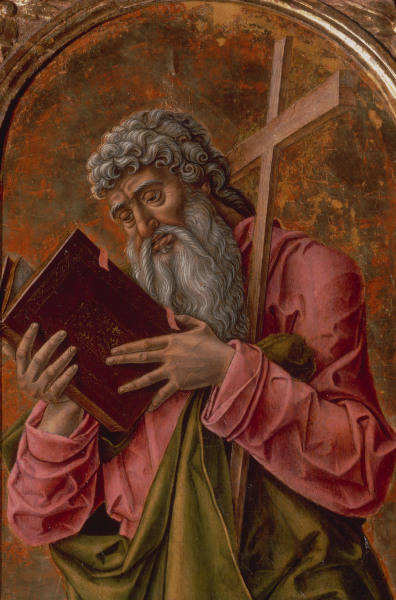 B.Vivarini, Apostel Andreas from Bartolomeo Vivarini