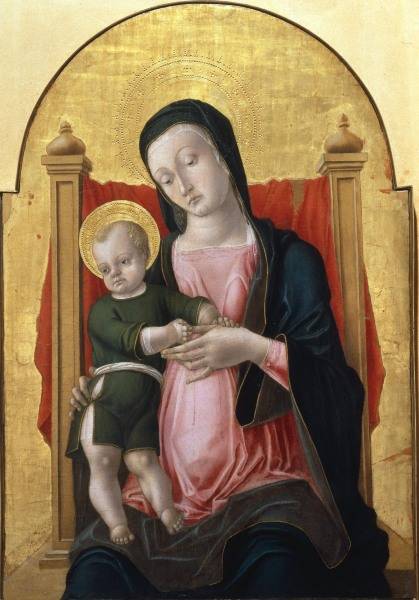 B.Vivarini, Maria mit Kind from Bartolomeo Vivarini