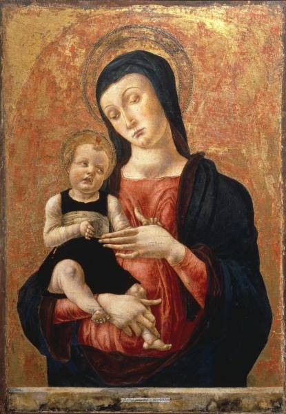 B.Vivarini, Maria mit Kind from Bartolomeo Vivarini