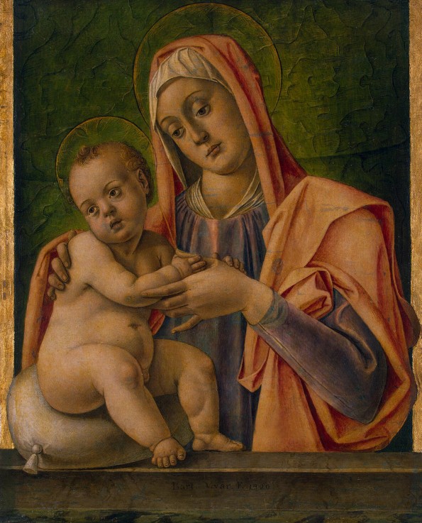 Madonna and Child from Bartolomeo Vivarini