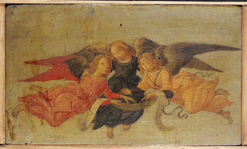 Drei Engel. from Bartolommeo di Giovanni