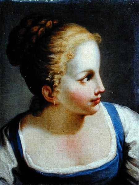 Head of a Young Girl from Benedetto Luti