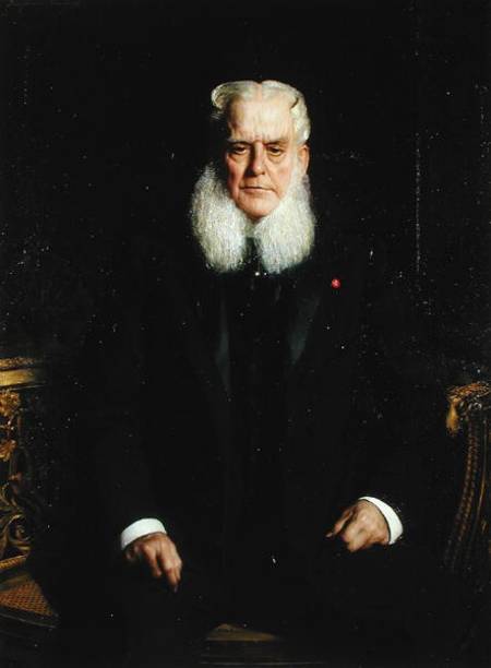 Portrait of Alfred Chauchard (1821-1909) from Benjamin Constant