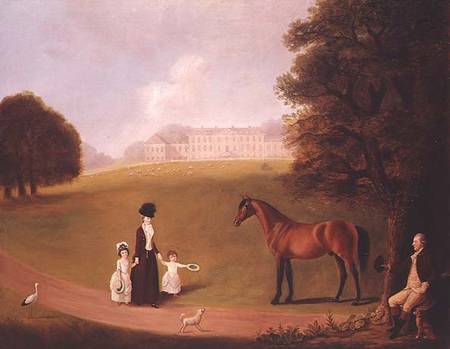 Earl and Countess of Ossory and their Children at Ampthill Park from Benjamin Killingbeck