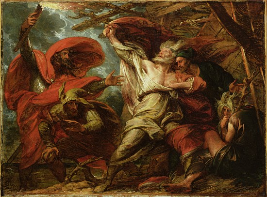King Lear from Benjamin West