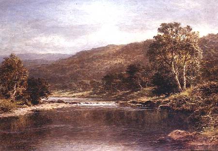 Welsh River Scene from Benjamin Williams Leader