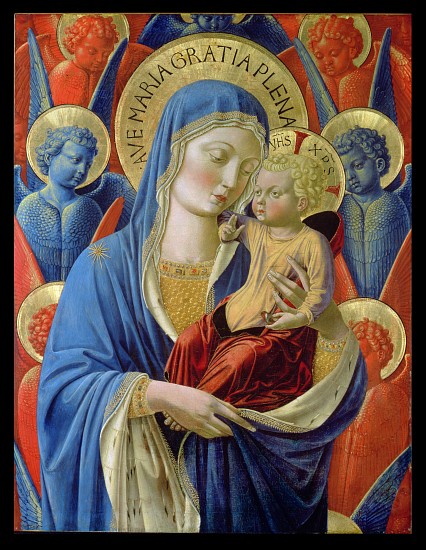 Virgin and Child with Angels from Benozzo di Lese di Sandro Gozzoli