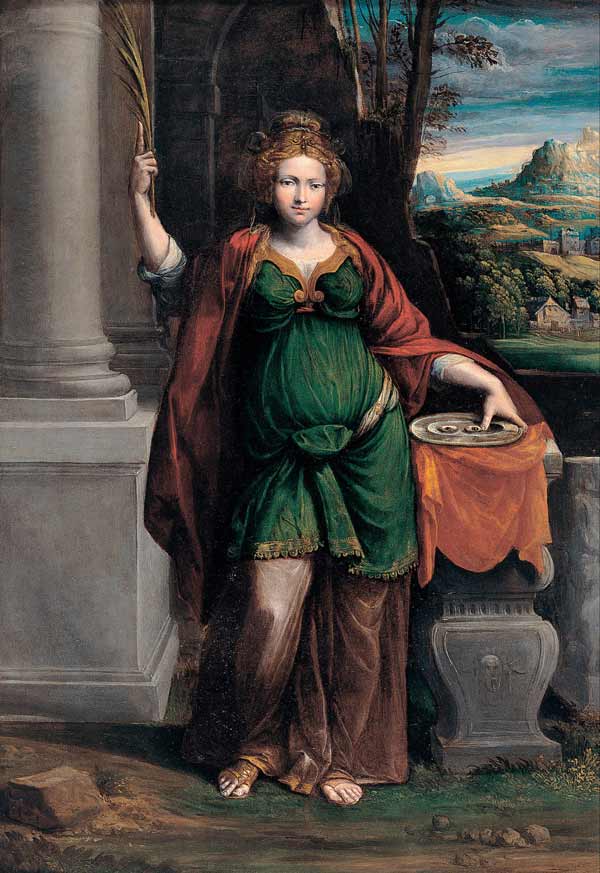 Saint Lucy from Benvenuto Tisi da Garofalo