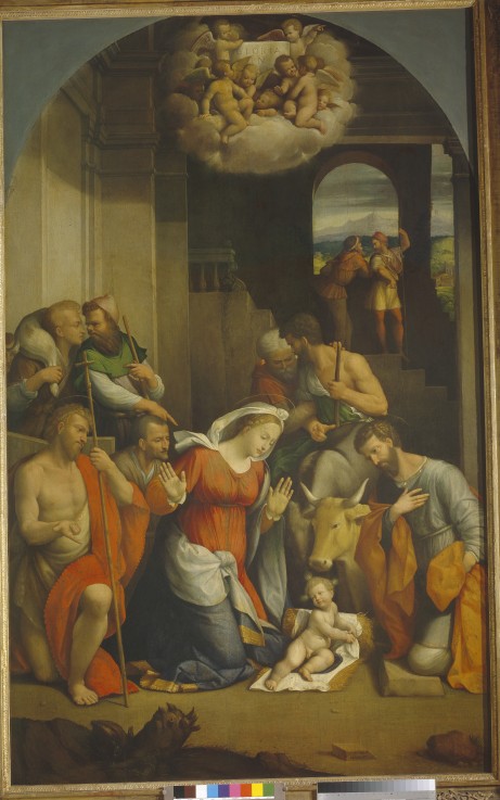 The Adoration of the Christ Child from Benvenuto Tisi da Garofalo