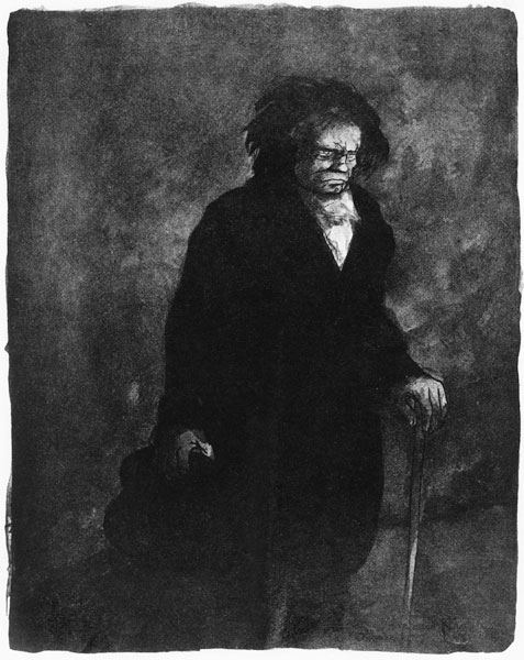 Ludwig van Beethoven (1770-1827) from Bernard Naudin