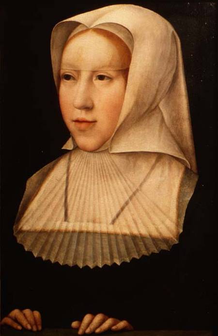 Portrait of Margaret of Austria (1480-1530) from Bernard van Orley