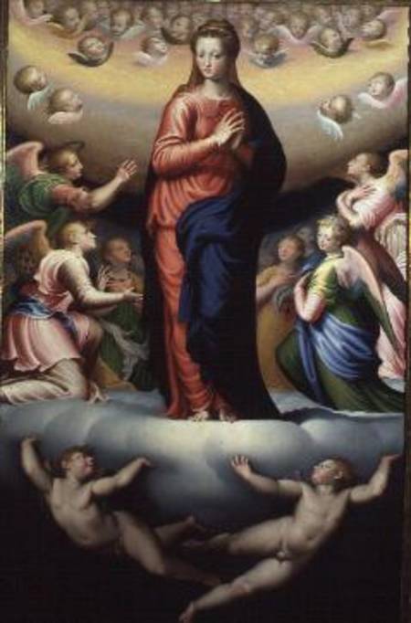 Madonna in Glory from Bernardino Campi