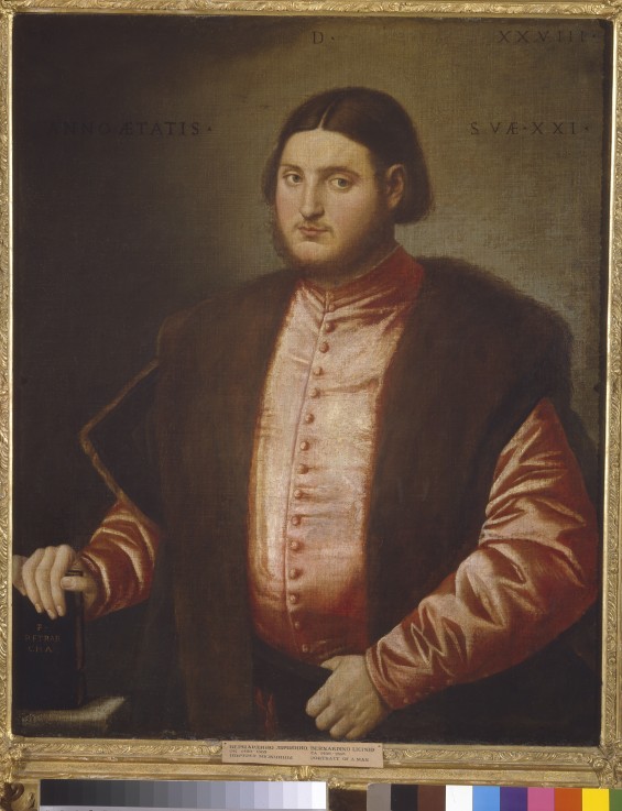 Portrait of a man from Bernardino Licinio