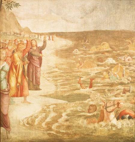 The Crossing of the Red Sea from Bernardino Luini