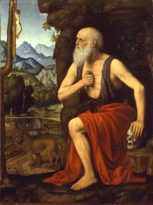Saint Jerome from Bernardino Luini
