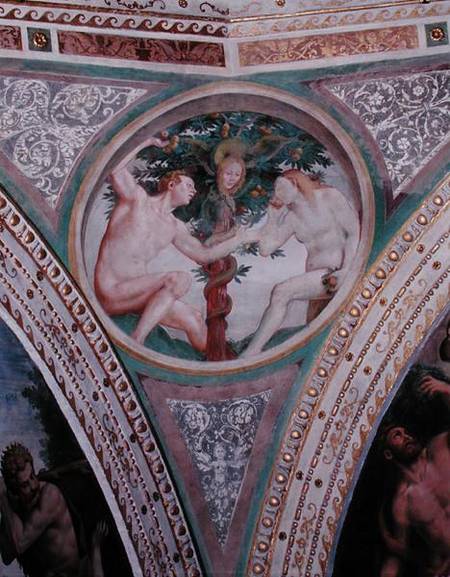 Original Sin, from the pendentive of the dome from Bernardino Luini