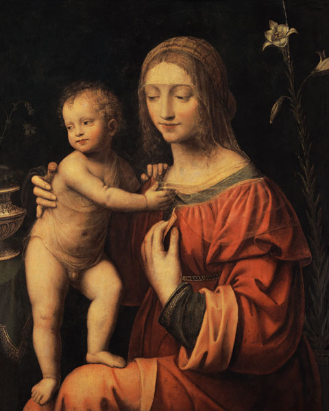 Virgin and Child from Bernardino Luini