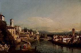 Ansicht von Vaprio. from Bernardo Bellotto