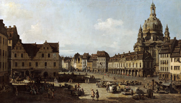 Dresden, Neumarkt / Bellotto from Bernardo Bellotto