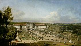 Das kaiserliche Lustschloß Schönbrunn, Gartenseite