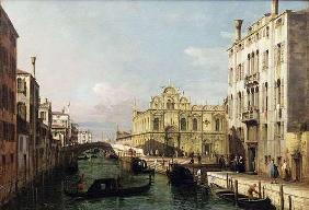 Rio dei Mendicanti and the Scuola di San Marco, c. 1740 (oil on canvas)