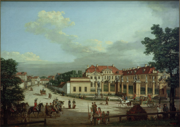 Warschau,  Palais Mniszech from Bernardo Bellotto