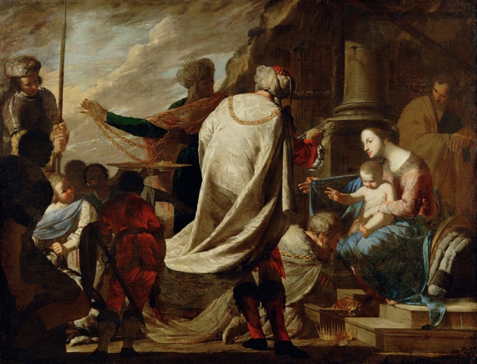 Adoration of the Magi from Bernardo Cavallino
