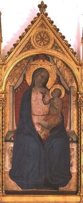 Madonna and Child (tempera on panel) from Bernardo Daddi