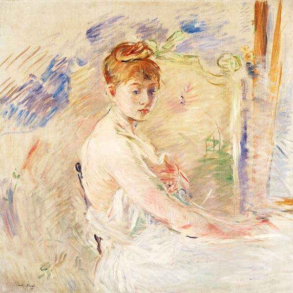 A Young Girl From The East (Mlle from Berthe Morisot