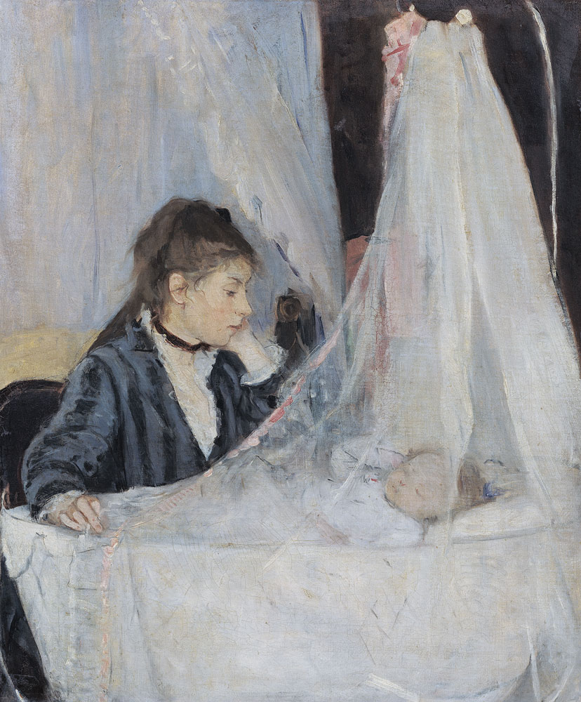 Die Wiege from Berthe Morisot