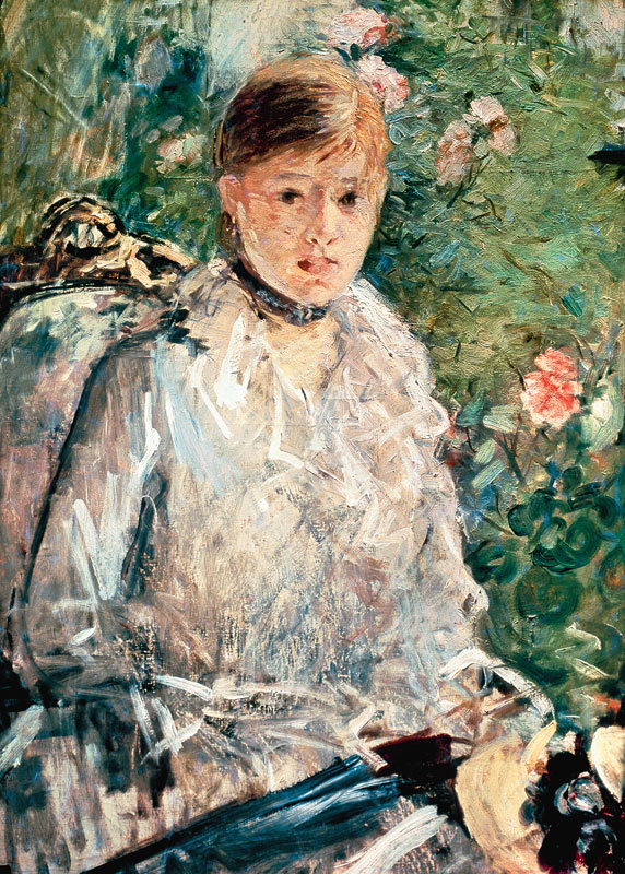 Portrait of a Young Lady from Berthe Morisot