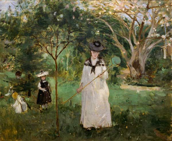 B.Morisot, Die Schmetterlingsjagd from Berthe Morisot