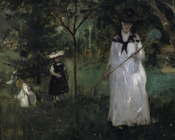B.Morisot, Die Schmetterlingsjagd from Berthe Morisot