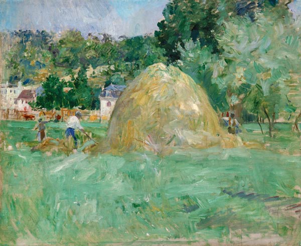 Haystacks at Bougival from Berthe Morisot