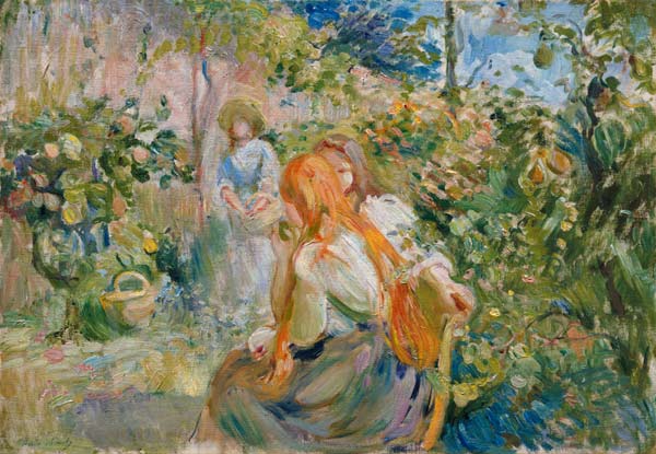 In the Garden at Roche-Plate from Berthe Morisot