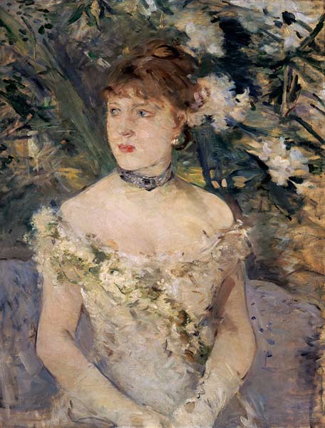 Morisot/Junge Frau im Ballkleid/ 1879 from Berthe Morisot