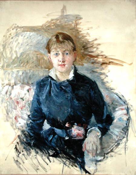 Portrait of Louise Riesener from Berthe Morisot