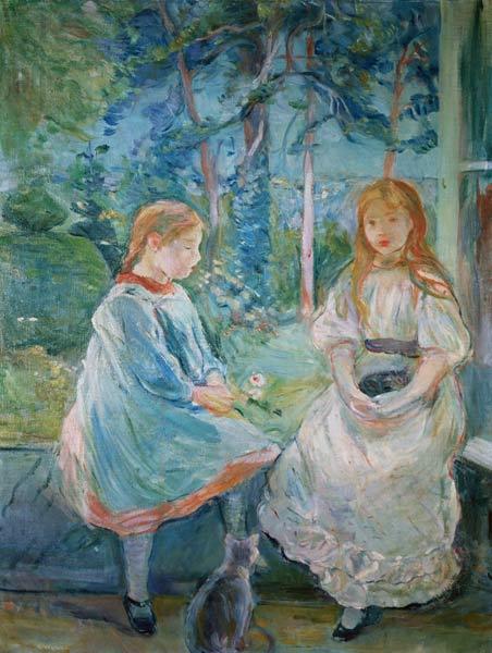 Young Girls at the Window
