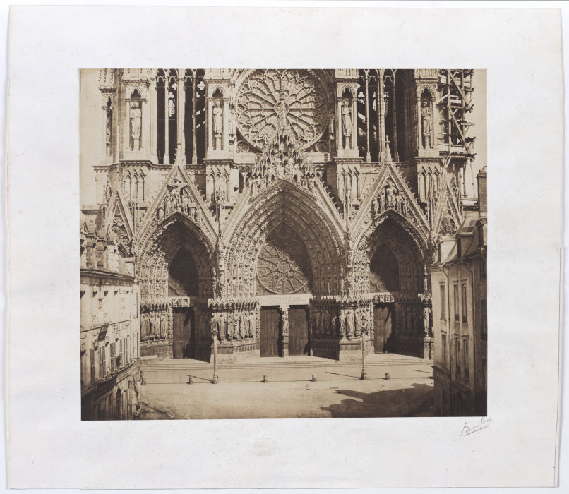 Reims: Westfassade der Kathedrale I from Bisson Frères